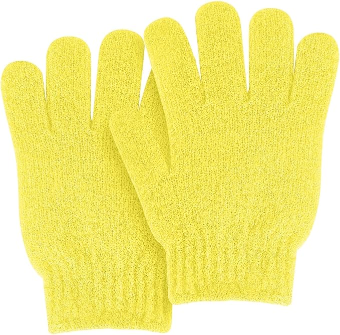 MOLOPPO 2 PCS Exfoliating Glove, Scrub Gloves Exfoliating, Body Exfoliator - Image 7