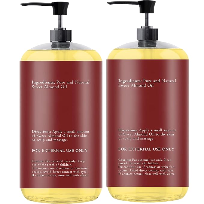 Essentially KateS Sweet Almond Oil 33.8 Fl Oz - Image 8