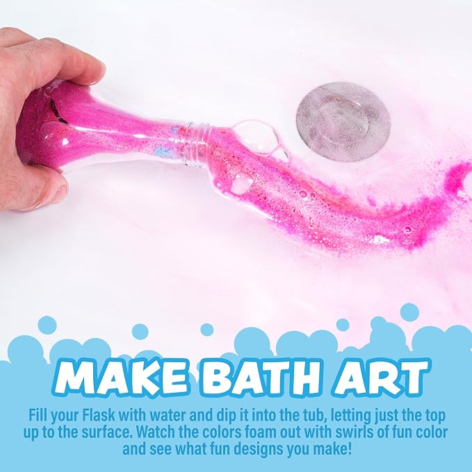 Tub Works® Kids Bath Bomb Potion™ Bath Toy, Variety 6 Pack | Nontoxic | Fizzes - Image 8