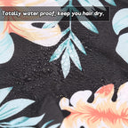 Shower Cap for Women Reusable Waterproof Bath Cap for Long Hair Cap for Shower - Image 4