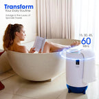 PureClean Towel Warmer Bucket, Portable Blanket Heater - Image 3