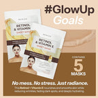 Skin 2.0 Retinol & Vitamin E Sheet Mask - Image 3