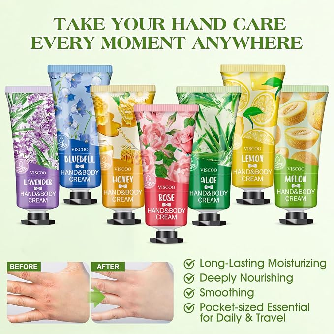 VISCOO 154 Pack Hand Cream Gifts Set - Image 3