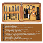 FAMILIFE Manicure Set, Professional Manicure Kit Nail Clipper Set Stainless - Image 4