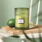 Eucalyptus Mint Scented Candles, Large Natural Soy Candle, 88 Hours Burning Time - Image 2
