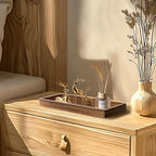 MAONAME Bathroom Vanity Tray, Rustic Long Narrow Tray, Rectangle Farmhouse Wood - Image 7