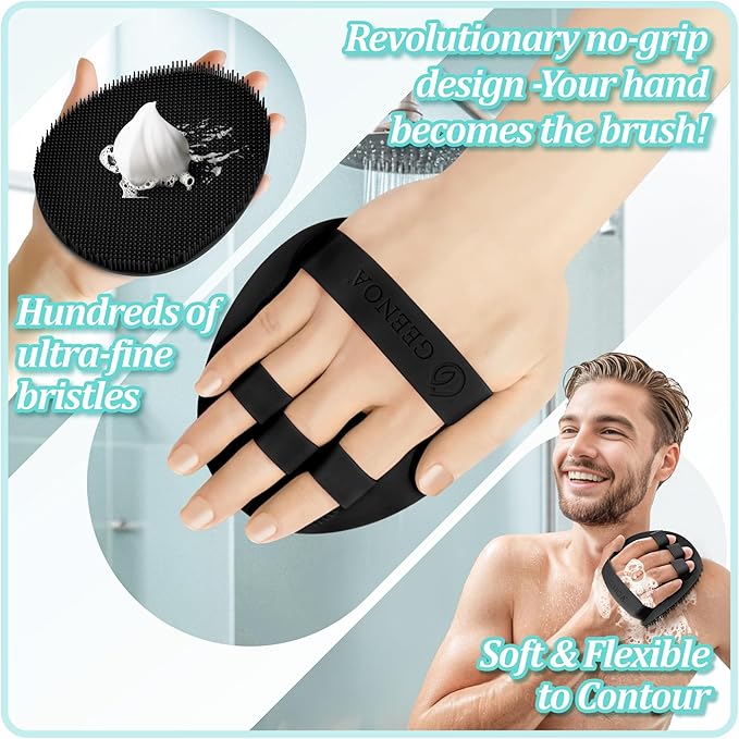 Upgrade Silicone Bath Glove - Image 5