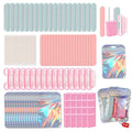Disposable Manicure Kit Professional, 18 Set Press On Nail Tool Kit by Unknown