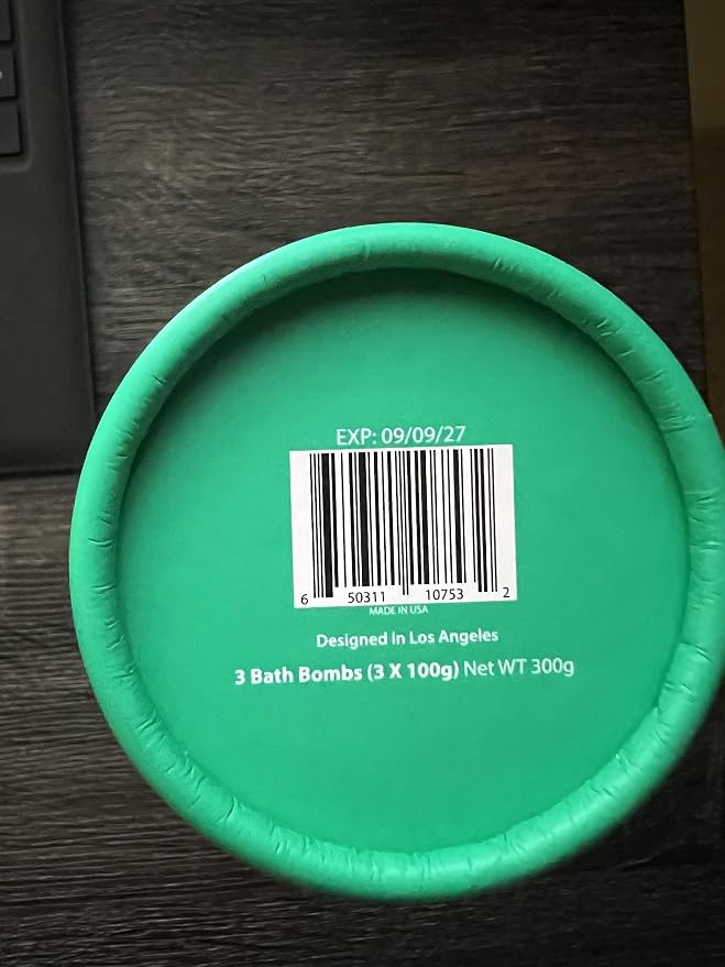 Magnesium Menthol Fizzing Bath Bomb Eucalyptus Peppermint Epsom Salt Refreshing - Image 9