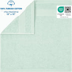 Cotton Paradise 100% Cotton Turkish Washcloth Set - Image 2