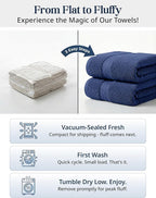 LANE LINEN Luxury Cotton Bath Towel Set - Image 3