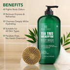 Botanic Hearth Tea Tree Eucalyptus Body Wash - Image 3