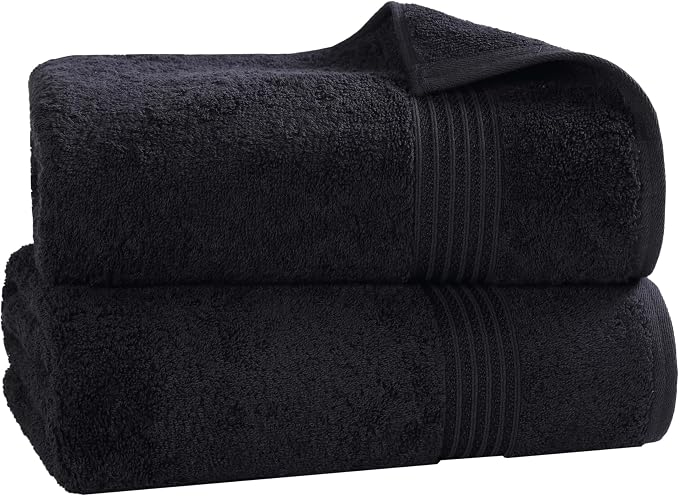 Superior Egyptian Cotton 2-Piece Bath Sheet Towel Set, Oversized Body Towels by SUPERIOR