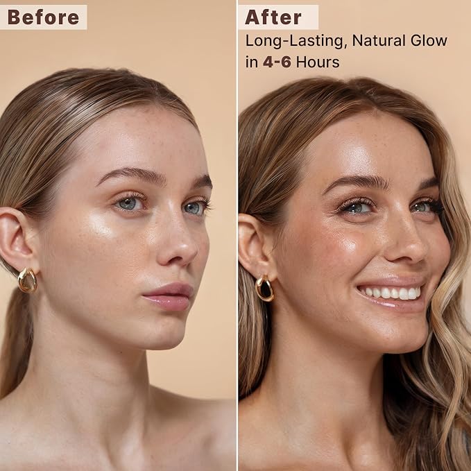 Bronzing Face Tanner Spray Mist, Sunless Face Tanning Water, USA Made - Image 2