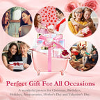 Mothers Day Gifts for Women, Bath Kit Rose Bath and Body Gift, Facial Skin Care - Image 5