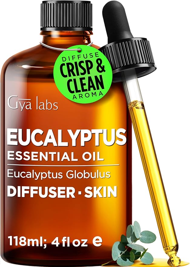100% Pure Eucalyptus Essential Oil by GyaLabs