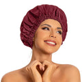 Reusable Shower Cap for Women, Large Waterproof Shower Bonnet by Edoneery