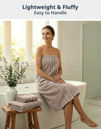 LANE LINEN Luxury Bath Towel Set - Image 2