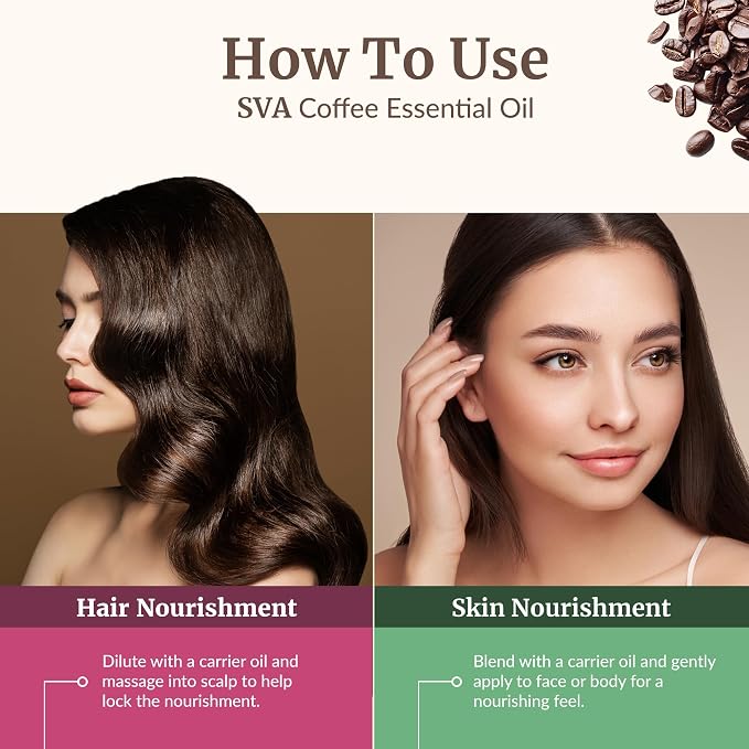 SVA Coffee Essential Oil – 1/3 Fl Oz – 100% Natural Coffee Oil - Image 5