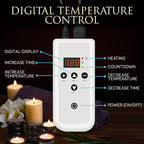 SereneLife Hot Stone Massage Kit Portable Heated Rock Therapy System - Image 2