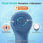 COSLUS FBS03 Face Scrubber Facial Cleansing Brush: 2 in 1 Spin and Vibration - Image 2