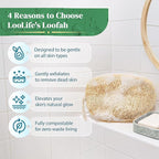 Natural Loofah Exfoliating Sponge - Image 8