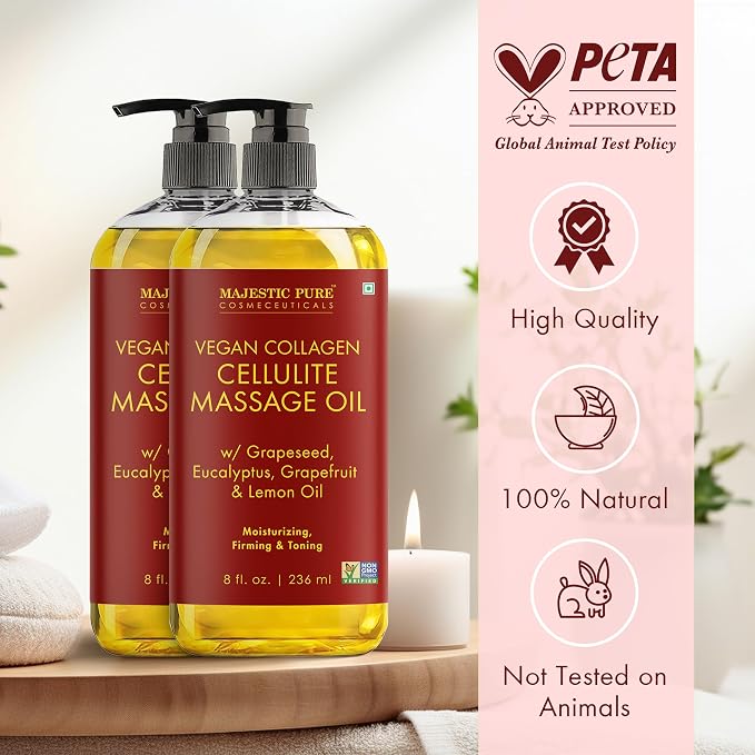 Majestic Pure Cellulite Massage Oil - Image 2