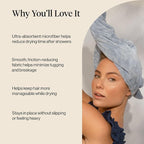Kitsch Plush Microfiber Hair Towel Wrap - Image 5