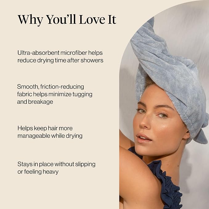 Kitsch Plush Microfiber Hair Towel Wrap - Image 5