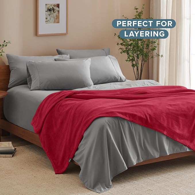 Bare Home Fleece Blanket - Image 8