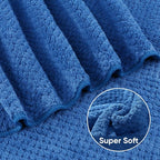 HOMEXCEL 6 Pack Bath Towel Set, Microfiber Ultra Soft Highly Absorbent Bath - Image 3