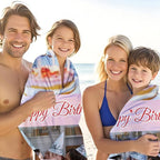 JML Birthday Gifts for Mom Dad Daughter Son, Personalized Beach Towel - Image 4