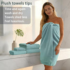 Luxury Bath Towels, Lightweight Bath Towels, Shower Towel - Image 3