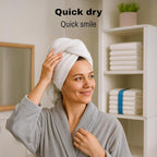 JMR White Bath Towels Bulk Pack of 36 - Image 2