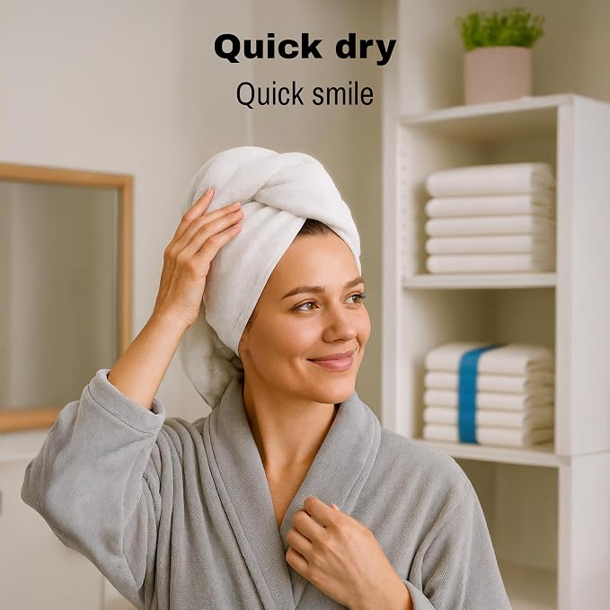 JMR White Bath Towels Bulk Pack of 36 - Image 2