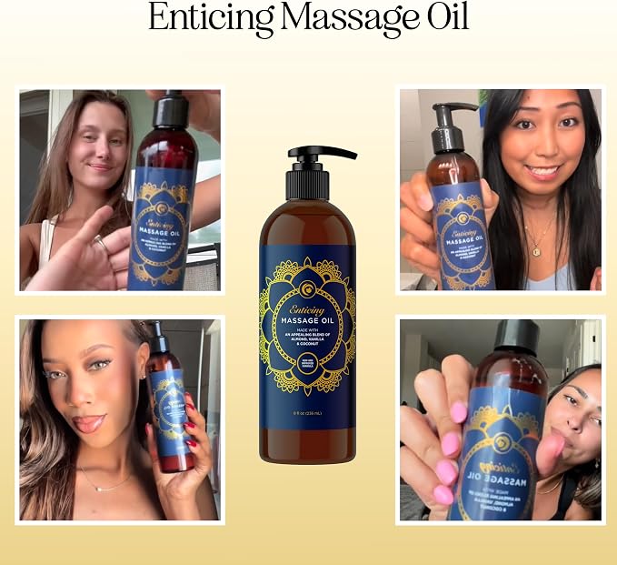 Luxurious Vanilla Massage Oil for Couples - Image 2