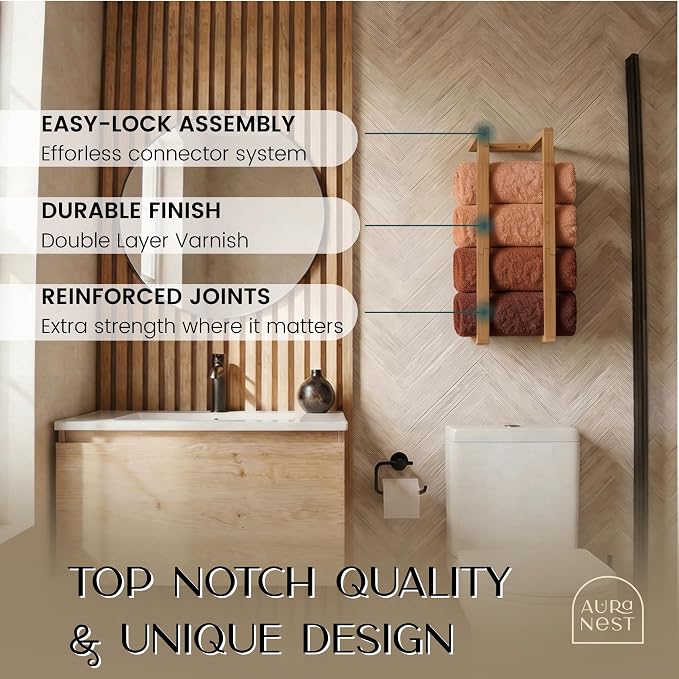 Bamboo Towel Racks - Image 4