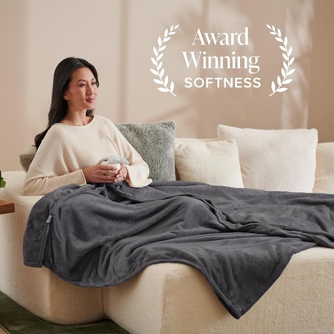 Bare Home Fleece Blanket - Image 2
