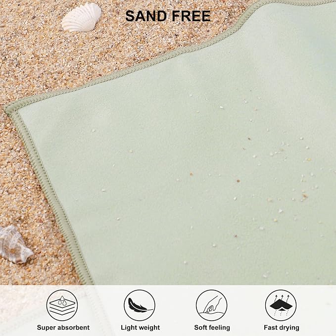Rainleaf Microfiber Towel Perfect Travel & Gym & Camping Towel. Quick Dry - Image 5