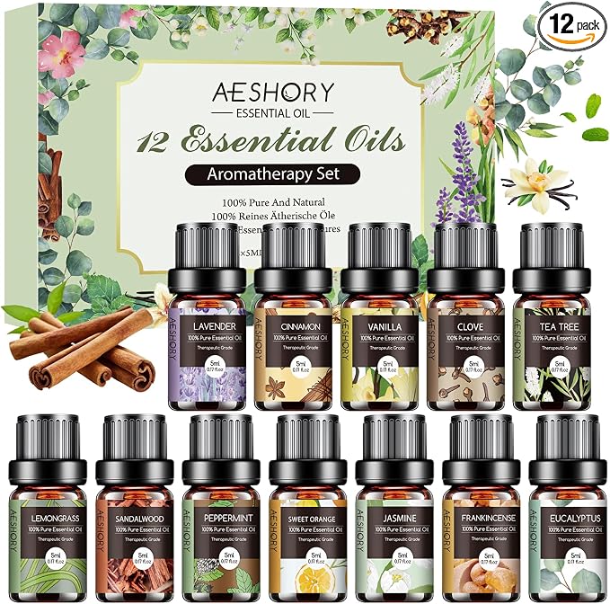 Essential Oils Set by AeshoryLiveLikePoetry