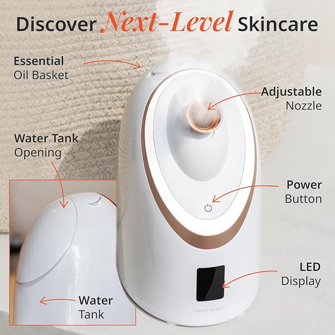 Vanity Planet Senia Hot and Cold Facial Steamer - Image 7