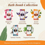 Saavy Naturals Bath Bombs – Relaxing Foaming Fizz Bubbles, Organic Bath Bombs - Image 7