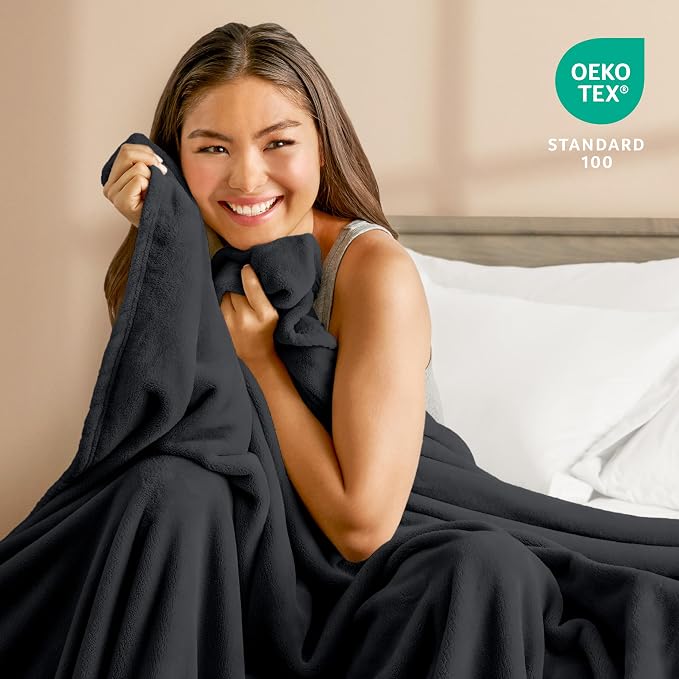 Bare Home Fleece Blanket - Image 4