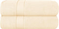 GLAMBURG 700 GSM Premium Cotton 2-Pack Oversized Extra Large Bath Sheet Set by GLAMBURG