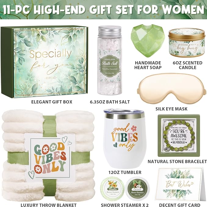 Mothers Day Birthday Gifts for Women Self Care Gift, Get Well Soon Gift Baskets - Image 2