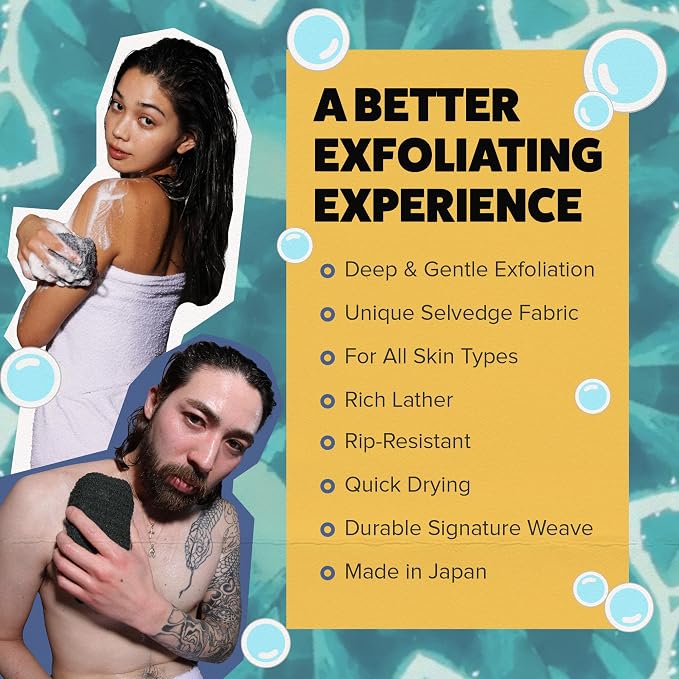 GOSHI Exfoliating Shower Sponge - Image 3