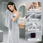 REDKISS 6 Piece Premium Towel Set, 2 Bath, 2 Hand, and 4 Wash Cloths, - Image 3