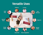 Microwavable Corn Filled Heating Pad and Cold Pack/Washable 100% Cotton Cover - Image 3