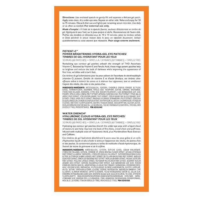 Peter Thomas Roth | Full-Size Vitamin C & Hyaluronic Eye Patches 2-Piece Kit - Image 3