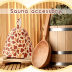 JaGely Sauna Hat for Men Women Sauna Hat Vaporarium Cap Russian Banya Cap for - Image 5